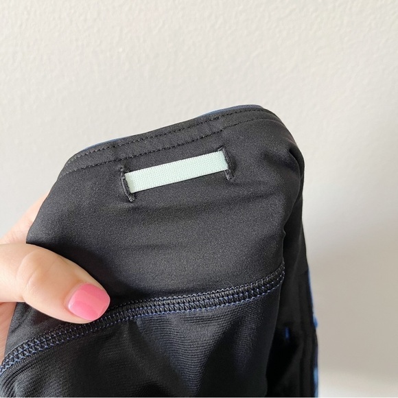 Lululemon Run: Speed Short Sapphire Blue/Washi Weave Angel Wing Naval Blue 8 - Picture 7 of 10